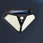 Lampada da parete solare LED 102+50 COB impermeabile