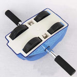 Ruota addominale resistente a quattro ruote con ingranaggio, Resilient Ab Wheel with Gear