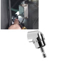 Dispositivo angolare per cacciavite elettrico Dispositivo angolare da 90 gradi per trapano cacciavite Trapano a mano, 60mm, 140mm