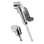 Dispositivo angolare per cacciavite elettrico Dispositivo angolare da 90 gradi per trapano cacciavite Trapano a mano, 60mm, 140mm