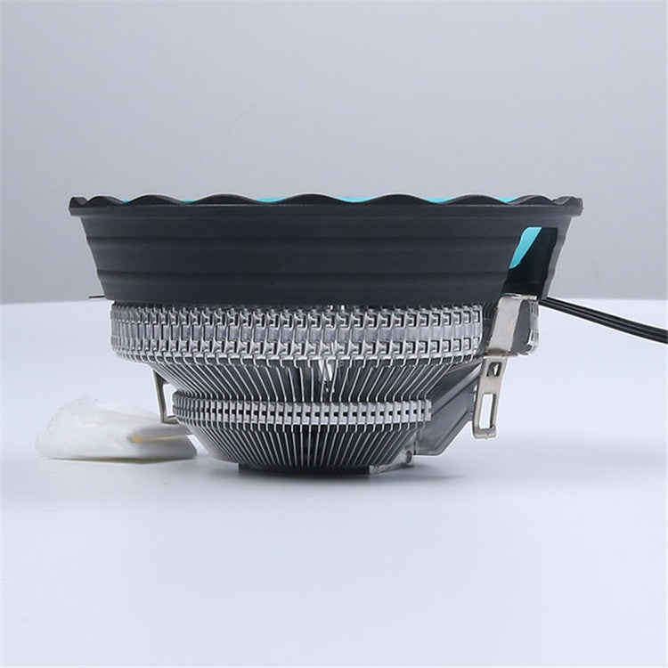 Ventola CPU silenziosa per radiatore per computer desktop COOL STORM da 12 cm per Intel AMD
