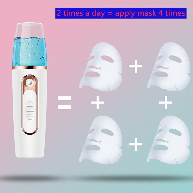 Mini spruzzatore idratante portatile ricaricabile bellezza disinfettante umidificatore spruzzatore automatico di alcol, Moisturizing Sprayer