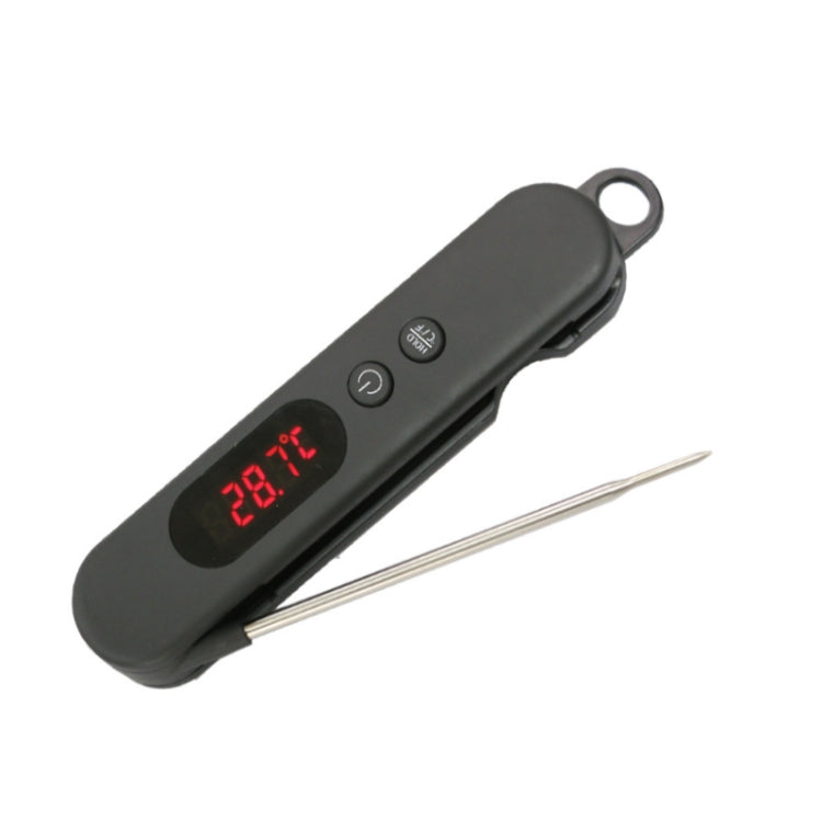 Termometro digitale per carne pieghevole da 2 pezzi, sonda wireless a lettura istantanea, cucina, cottura, alimenti, sonda lunga in acciaio inossidabile, termometro per barbecue, BBQ Probe