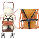 Cintura di sicurezza per bambini a cinque punti per cintura di sicurezza per passeggino, Seat Belt