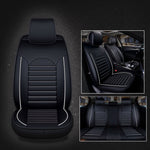 Coprisedile per auto universale in pelle PU, Black White, Black Red, Black White Deluxe, Black Red Deluxe, Coffee Deluxe, Beige Deluxe, Beige, Coffee
