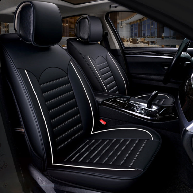 Coprisedile per auto universale in pelle PU, Black White, Black Red, Black White Deluxe, Black Red Deluxe, Coffee Deluxe, Beige Deluxe, Beige, Coffee
