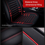 Coprisedile per auto universale in pelle PU, Black White, Black Red, Black White Deluxe, Black Red Deluxe, Coffee Deluxe, Beige Deluxe, Beige, Coffee