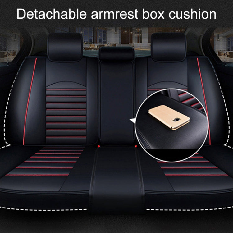 Coprisedile per auto universale in pelle PU, Black White, Black Red, Black White Deluxe, Black Red Deluxe, Coffee Deluxe, Beige Deluxe, Beige, Coffee