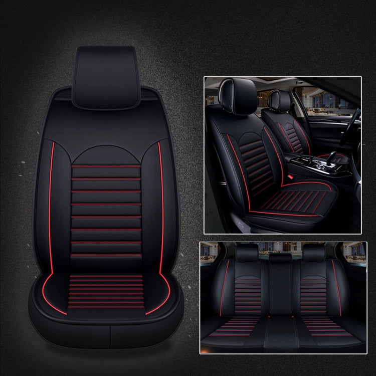 Coprisedile per auto universale in pelle PU, Black White, Black Red, Black White Deluxe, Black Red Deluxe, Coffee Deluxe, Beige Deluxe, Beige, Coffee