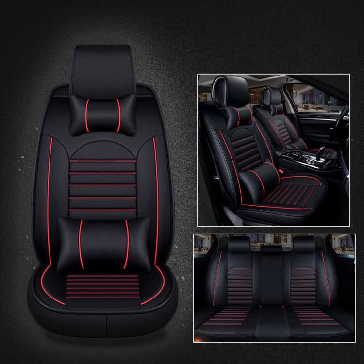 Coprisedile per auto universale in pelle PU, Black White, Black Red, Black White Deluxe, Black Red Deluxe, Coffee Deluxe, Beige Deluxe, Beige, Coffee