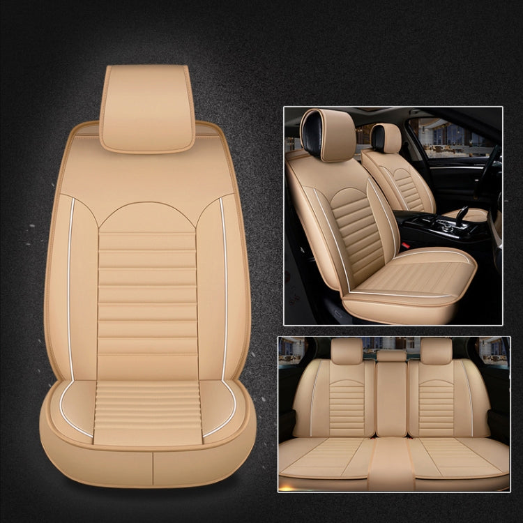 Coprisedile per auto universale in pelle PU, Black White, Black Red, Black White Deluxe, Black Red Deluxe, Coffee Deluxe, Beige Deluxe, Beige, Coffee