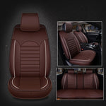 Coprisedile per auto universale in pelle PU, Black White, Black Red, Black White Deluxe, Black Red Deluxe, Coffee Deluxe, Beige Deluxe, Beige, Coffee