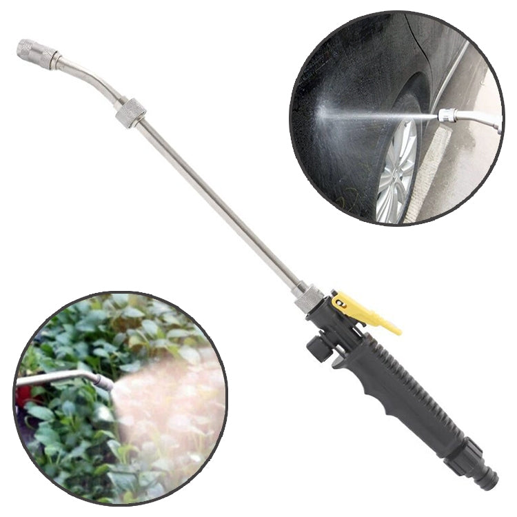 Pistole ad acqua da giardino Bacchetta per tubo flessibile per ugello spray per autolavaggio ad alta pressione multifunzione in acciaio inossidabile, 30cm, 48cm, 58cm, 72cm