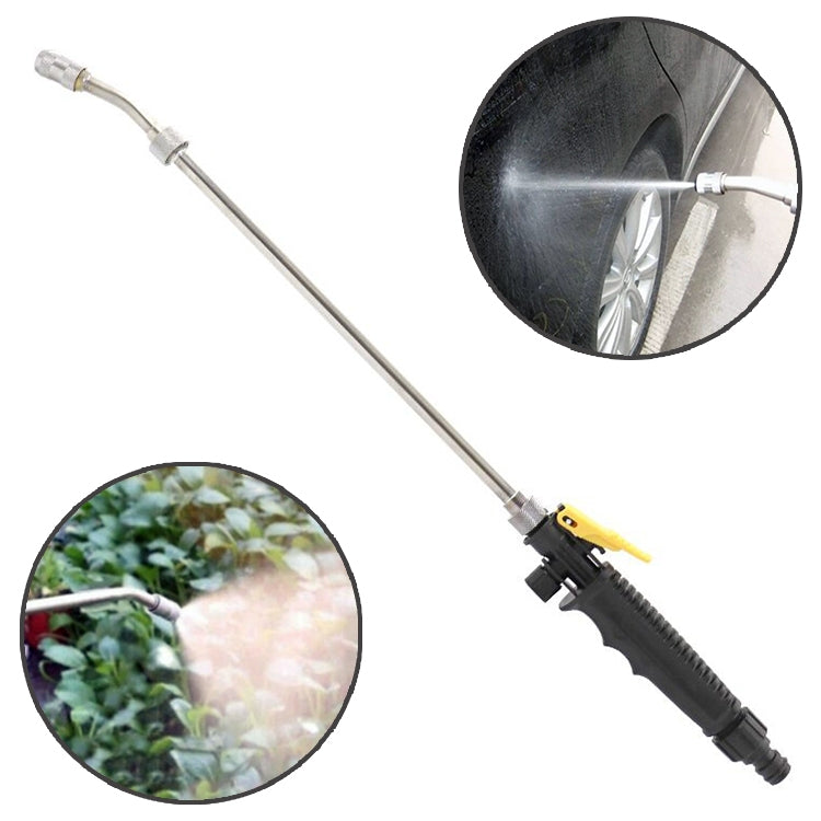 Pistole ad acqua da giardino Bacchetta per tubo flessibile per ugello spray per autolavaggio ad alta pressione multifunzione in acciaio inossidabile, 30cm, 48cm, 58cm, 72cm