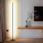 Lampada da terra a LED con luce d'atmosfera minimalista e creativa per camera da letto