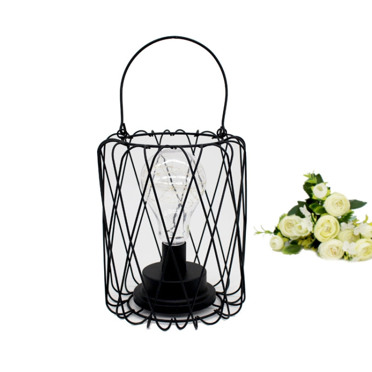 Lampada da tavolo in ferro battuto per la casa in rame minimalista, Portable, 7-Word, USB