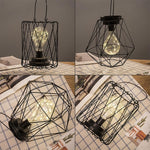 Lampada da tavolo in ferro battuto per la casa in rame minimalista, Portable, 7-Word, USB