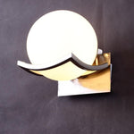 Lampada da parete con sfera di vetro, studio, balcone, camera da letto, comodino, luci del corridoio