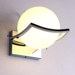 Lampada da parete con sfera di vetro, studio, balcone, camera da letto, comodino, luci del corridoio