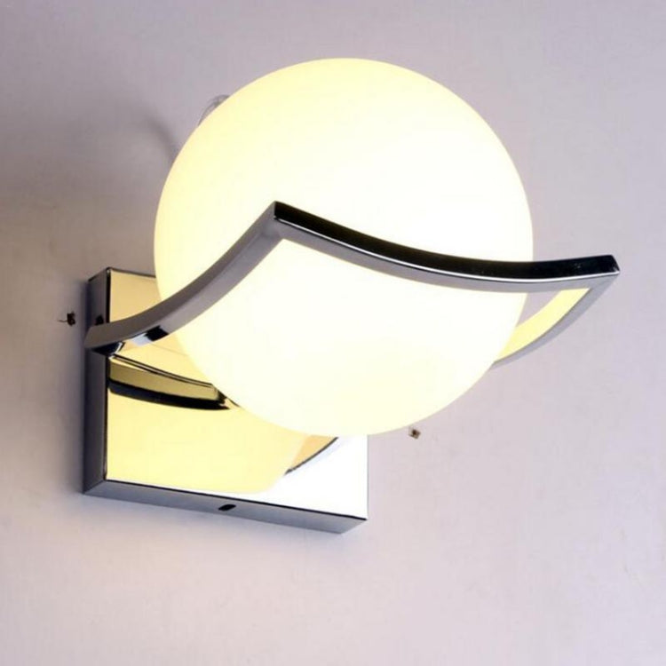 Lampada da parete con sfera di vetro, studio, balcone, camera da letto, comodino, luci del corridoio