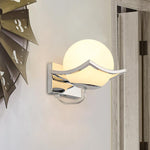Lampada da parete con sfera di vetro, studio, balcone, camera da letto, comodino, luci del corridoio