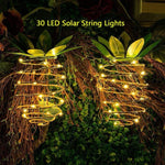 30 LED per esterni in ferro, ananas, lanterna solare, lampadario telescopico, portico moderno, 30 LEDs
