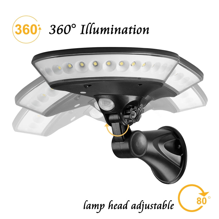 Lampada solare da esterno impermeabile IP65 450 lumen
