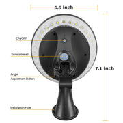 Lampada solare da esterno impermeabile IP65 450lm