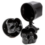 Lampada da parete a LED per esterni con sensore di movimento wireless da 3 W 4 LED SMD 3535