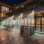 Lampada da parete a LED per esterni con sensore di movimento wireless da 3 W 4 LED SMD 3535