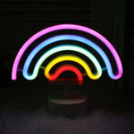 Luci notturne al neon con decorazioni di luci arcobaleno, Rainbow