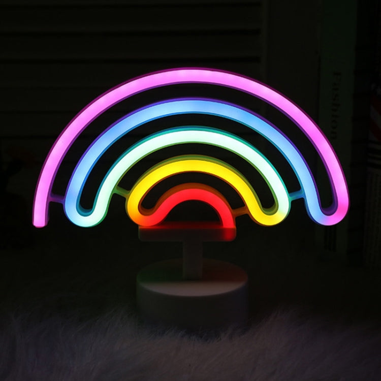 Luci notturne al neon con decorazioni di luci arcobaleno, Rainbow