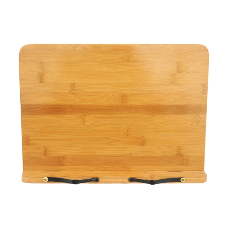 Staffa per fermalibri per tablet in legno, libri di cucina, libri di testo, documenti, supporto per libri pieghevole in bambù, Light Board Small, Light Board Medium, Light Board Large, Hollow Small, Hollow Medium, Hollow Large
