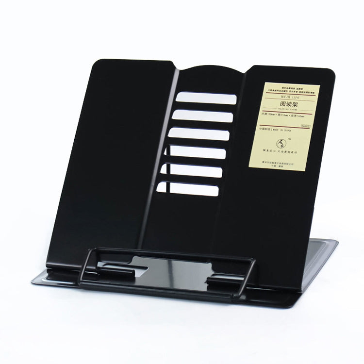 Supporto per libri di lettura regolabile in metallo portatile, supporto per libri, scaffale per documenti per iPad, Small, Large
