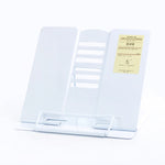Supporto per libri di lettura regolabile in metallo portatile, supporto per libri, scaffale per documenti per iPad, Small, Large