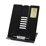 Supporto per libri di lettura regolabile in metallo portatile, supporto per libri, scaffale per documenti per iPad, Small, Large