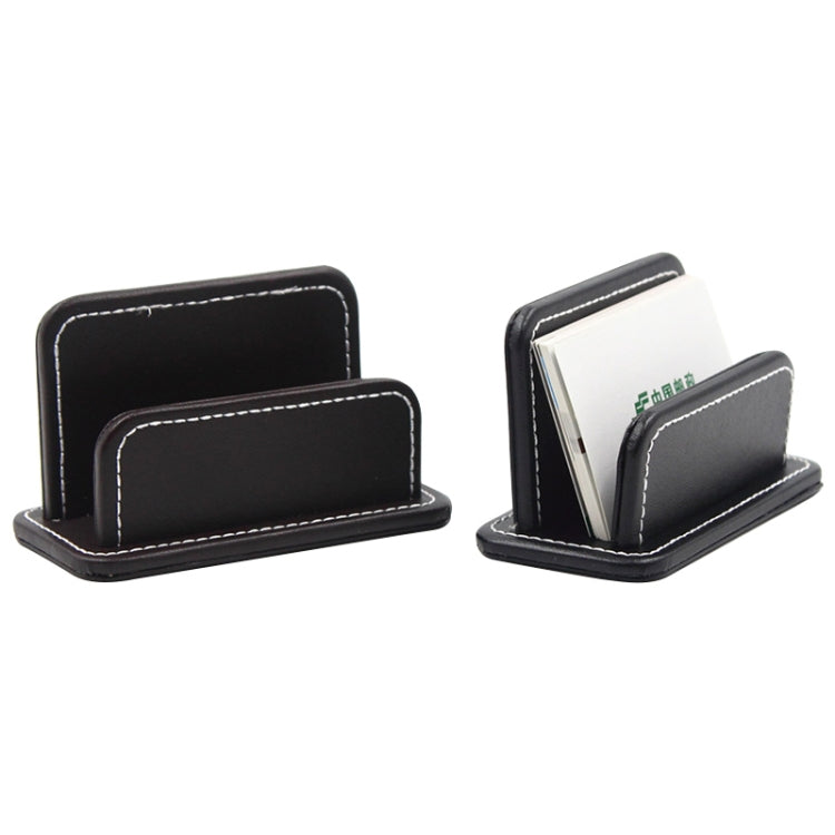 2 blocchi di cancelleria per ufficio porta biglietti da visita in pelle porta biglietti da visita per ufficio e casa, 2 Blocks Card Holder