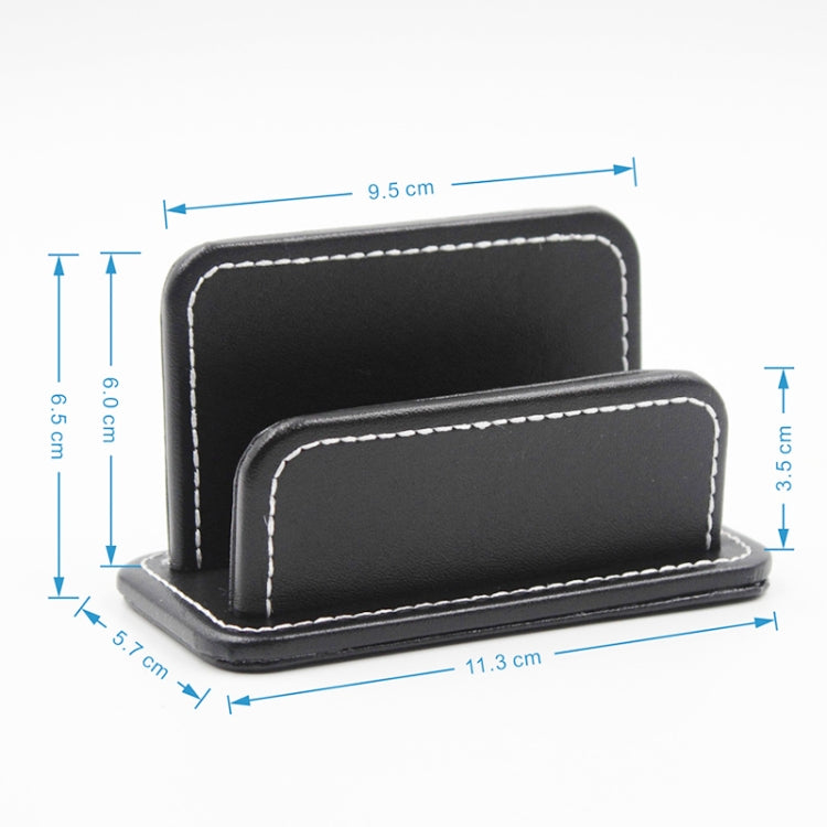2 blocchi di cancelleria per ufficio porta biglietti da visita in pelle porta biglietti da visita per ufficio e casa, 2 Blocks Card Holder