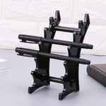 Portapenne Pennello per trucco Ombretto Matita Penna Espositore 6 camere Rack Organizer da scrivania Cancelleria