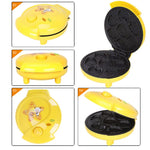 Macchina per torte domestiche Mini macchina per il pane per bambini Macchina per cuocere il riscaldamento su due lati, Double-sided Baking Machine, UK Plug