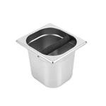 Contenitore per caffè in secchiello per fondi di caffè in acciaio inossidabile, Large, Small