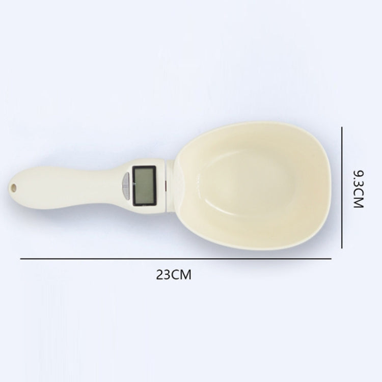 Cucchiaio dosatore elettronico portatile per alimenti per animali domestici, cucchiaio dosatore per alimenti per cani e gatti, Measuring Spoon
