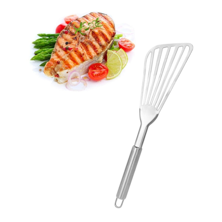 Pala da cucina addensata in acciaio inossidabile 430 Pala per pesce fritto Pentole oblique per utensili da cucina, Fish Shoves