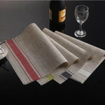 2 tovagliette in PVC resistente, tovagliette per tazza da caffè, tovagliette antiscivolo intrecciate, dimensioni: 30x45 cm