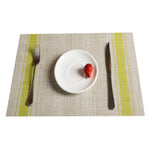 2 tovagliette in PVC resistente, tovagliette per tazza da caffè, tovagliette antiscivolo intrecciate, dimensioni: 30x45 cm