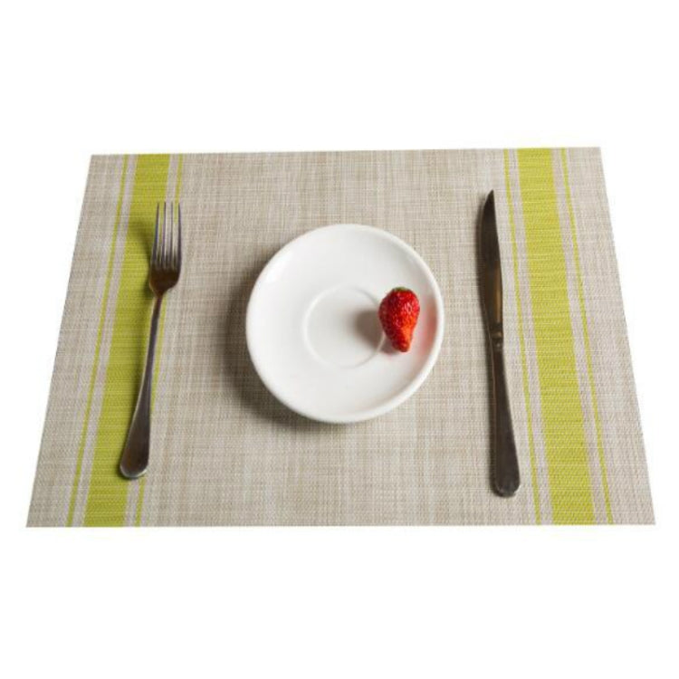 2 tovagliette in PVC resistente, tovagliette per tazza da caffè, tovagliette antiscivolo intrecciate, dimensioni: 30x45 cm