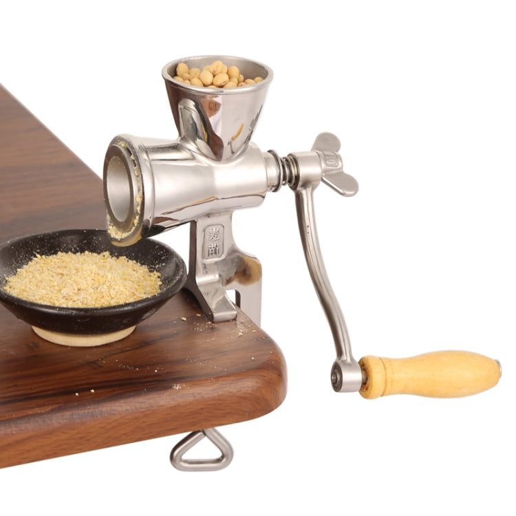Macinino manuale per uso domestico in acciaio inossidabile, macinacaffè per utensili domestici, per arachidi di soia, Grinding Mill Machine