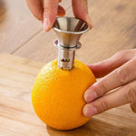 Spremiagrumi manuale per frutta in acciaio inossidabile, spremiagrumi spesso per uso domestico, Lemon Juicer