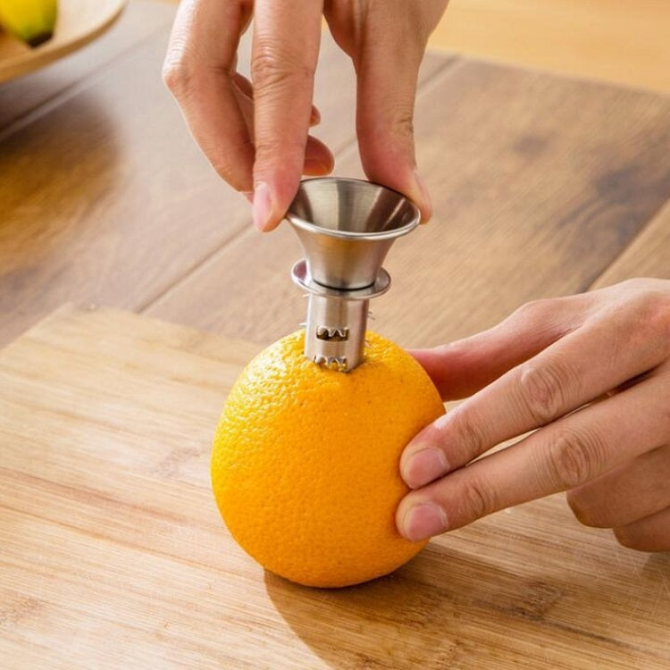 Spremiagrumi manuale per frutta in acciaio inossidabile, spremiagrumi spesso per uso domestico, Lemon Juicer