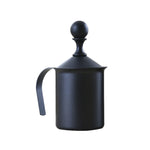 Pompa per schiuma in acciaio inossidabile a doppia rete manuale per caffè, latte, schiuma, brocca per schiuma, pompa per schiuma, 400cc, 800cc